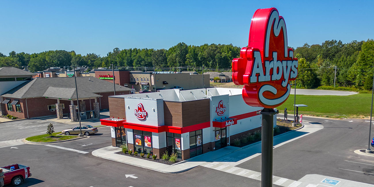 Arby's restaurant and its sign